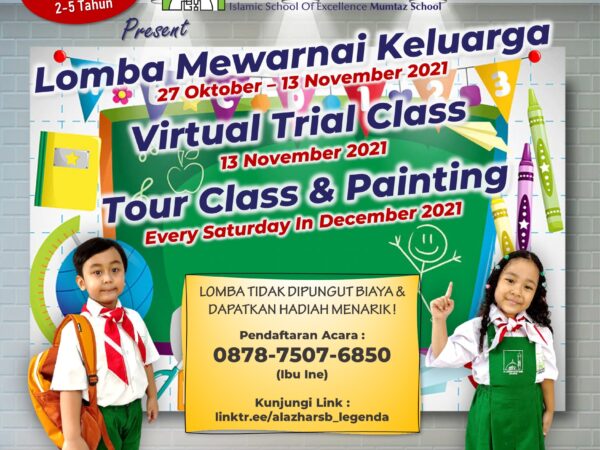 Free Trial Class Playgroup-tk Al-Azhar Syifa Budi Legenda 13 November 2021